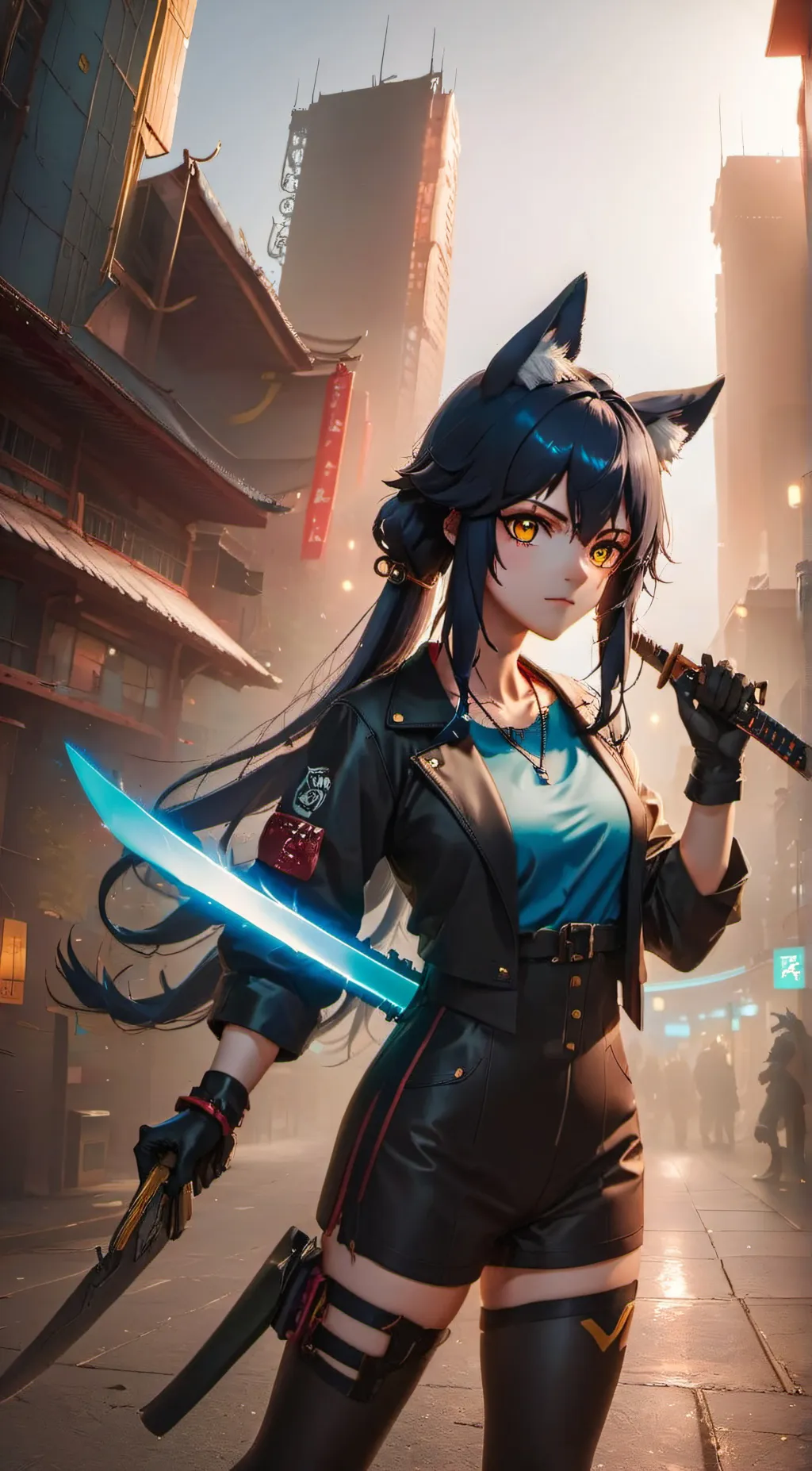 ai character: meikit background