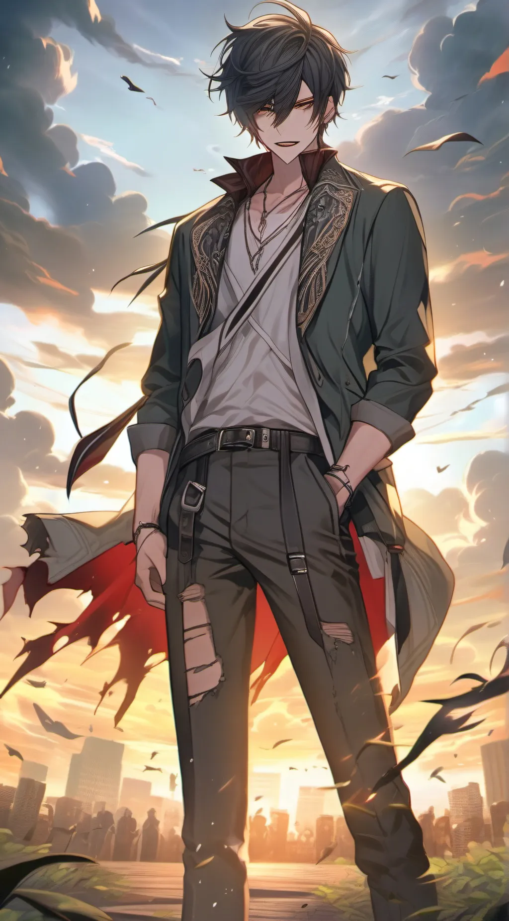 ai character: Axel background