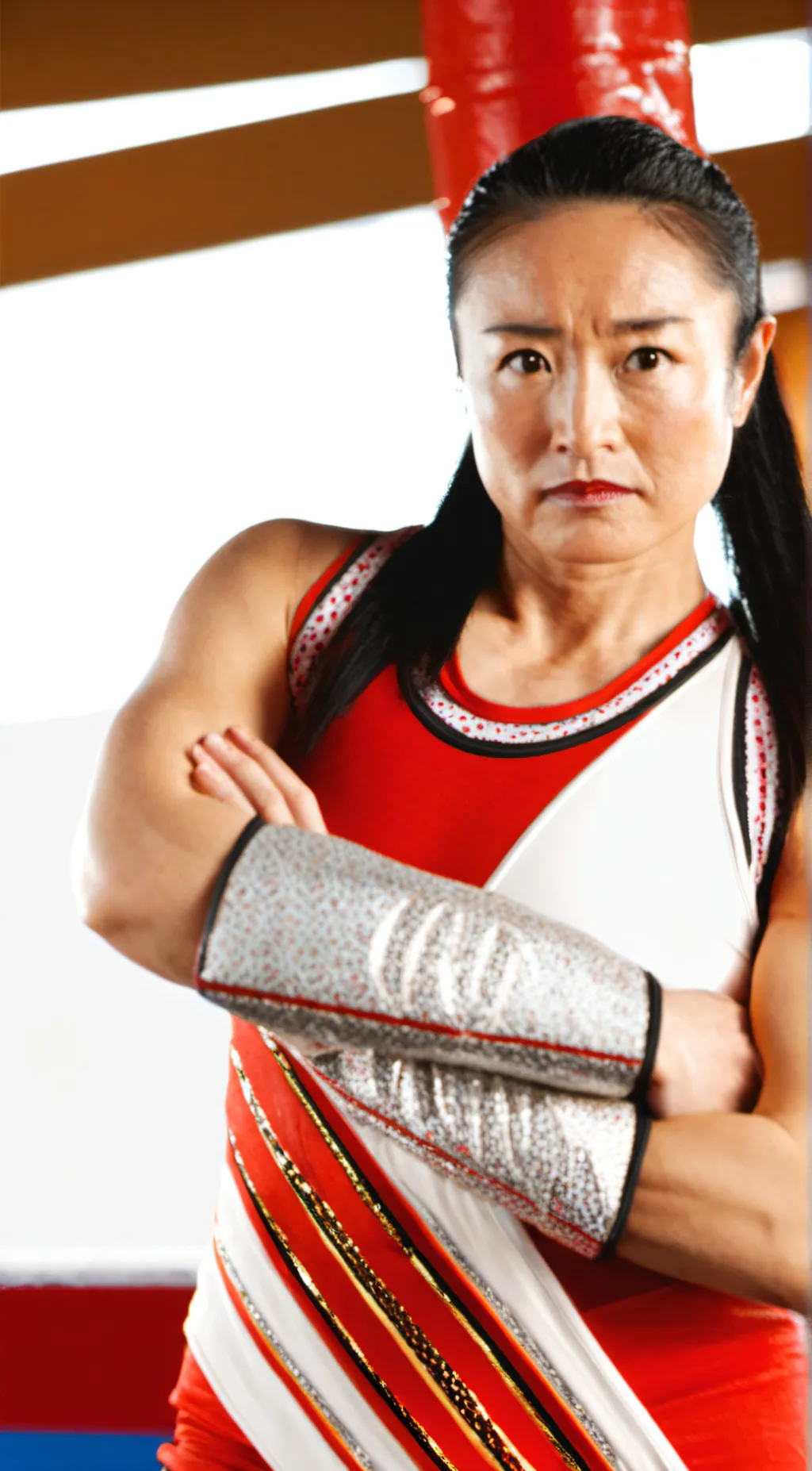 ai character: Meiko Satomura  background