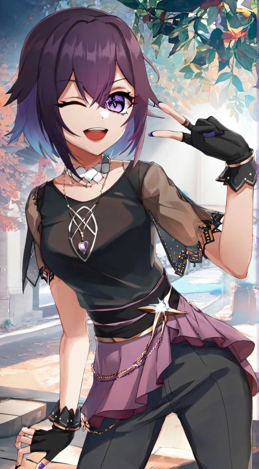 ai character: Jam background