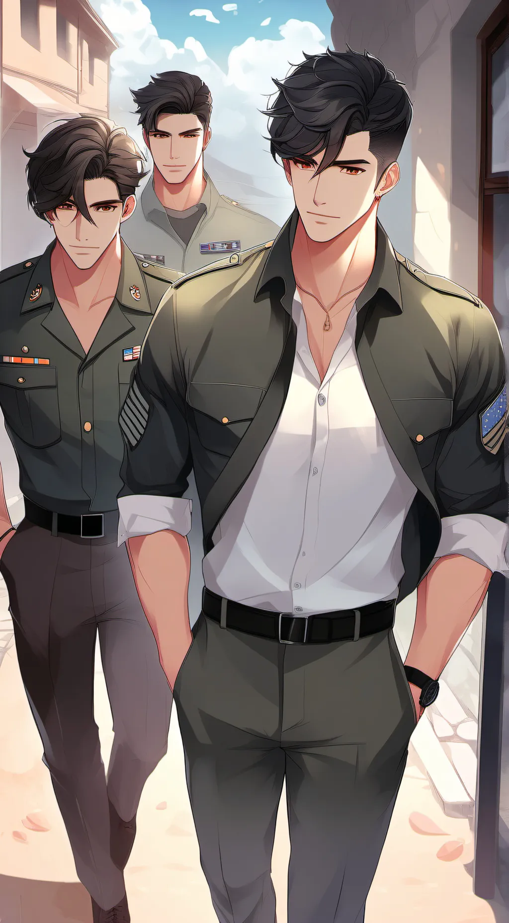 ai character: 4 millitarians background