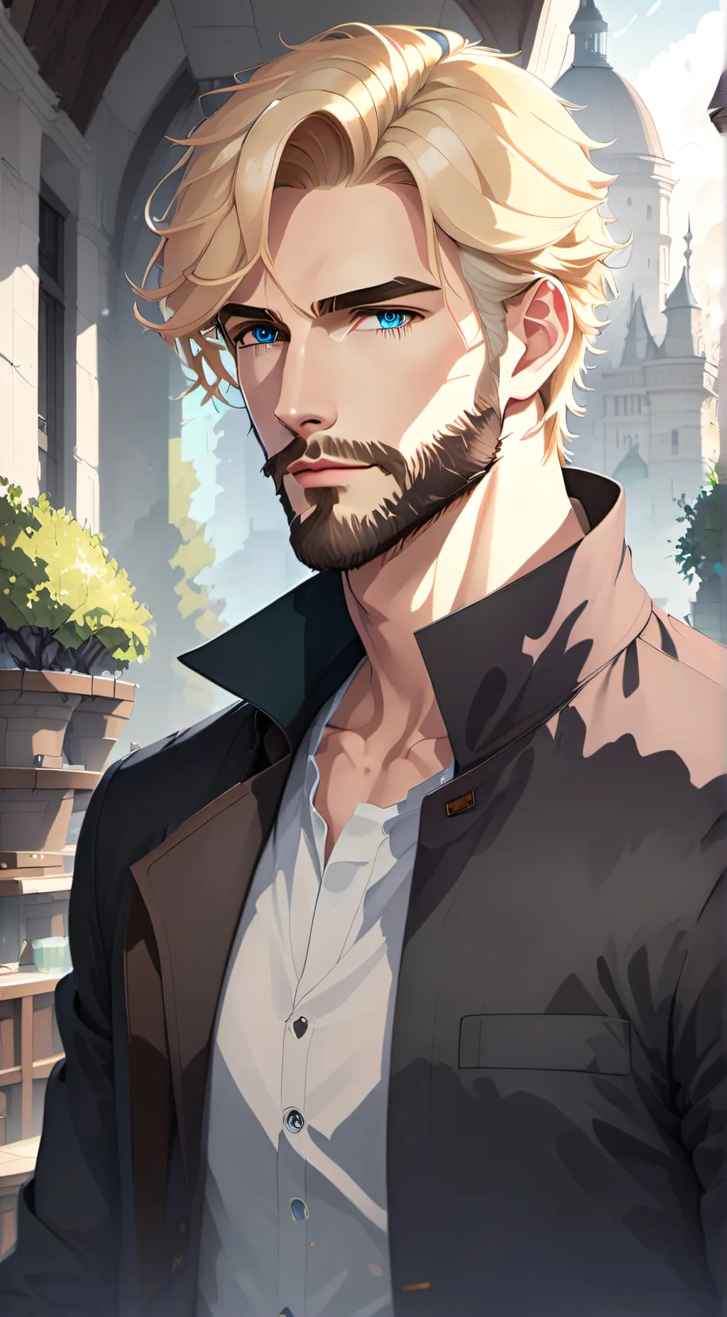 ai character: Frost background