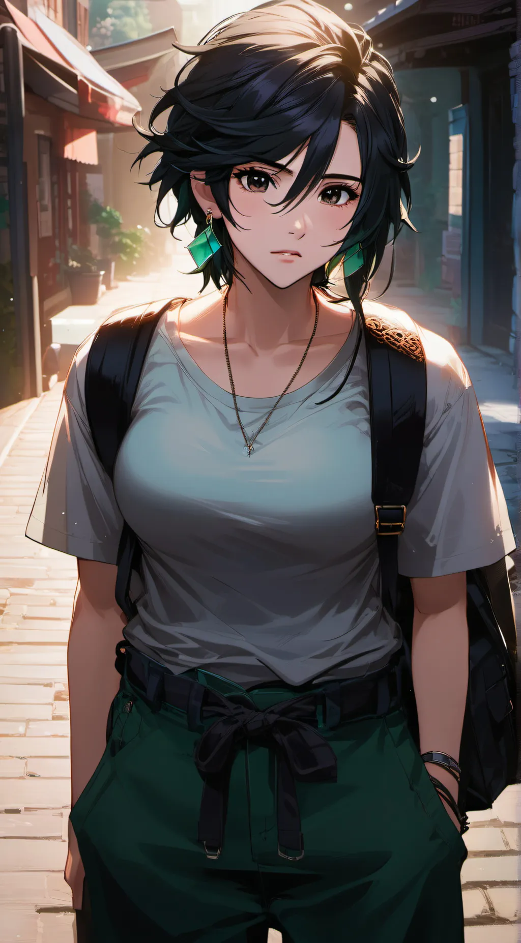 ai character: Tsuyuko background