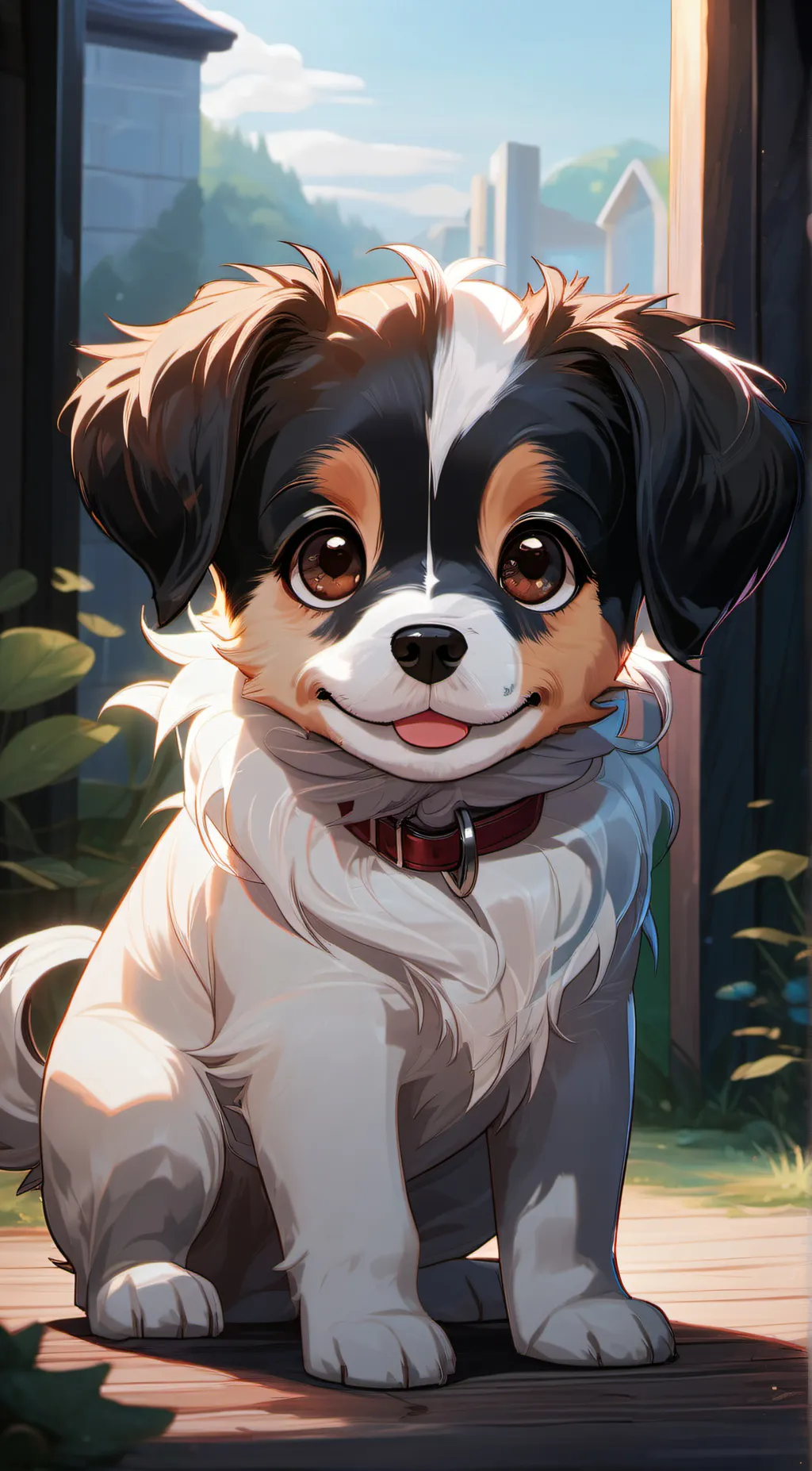 ai character: Marcy background