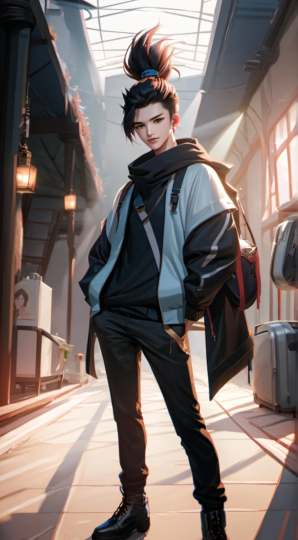 ai character: Darrian  background