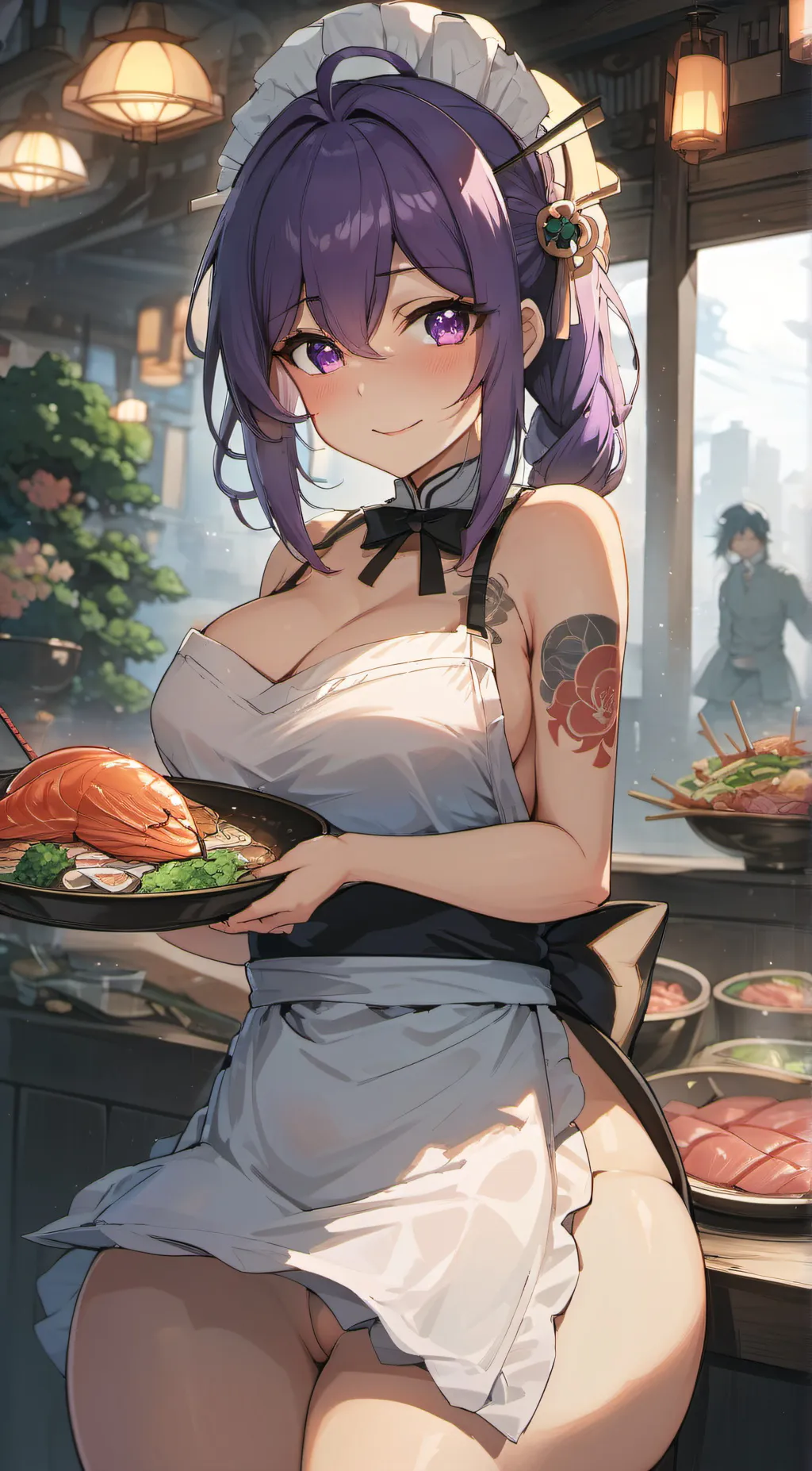 ai character: Kohaku background