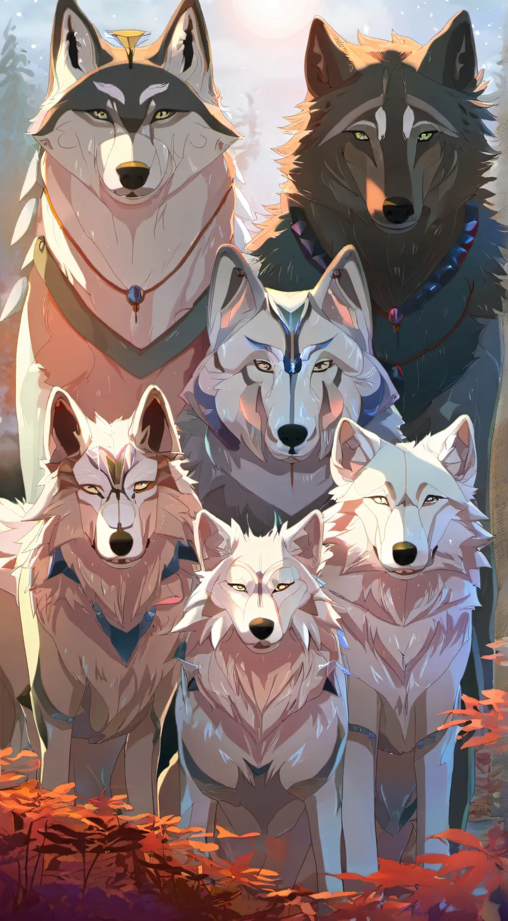 ai character: Thunder  background