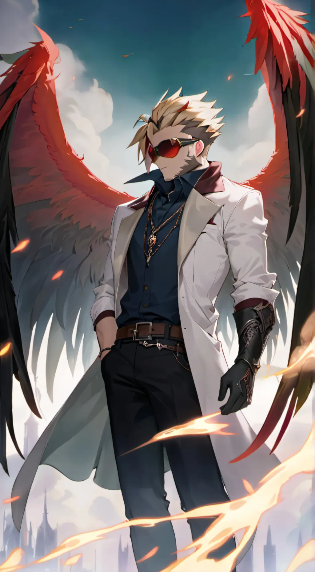 ai character: Keigo  background