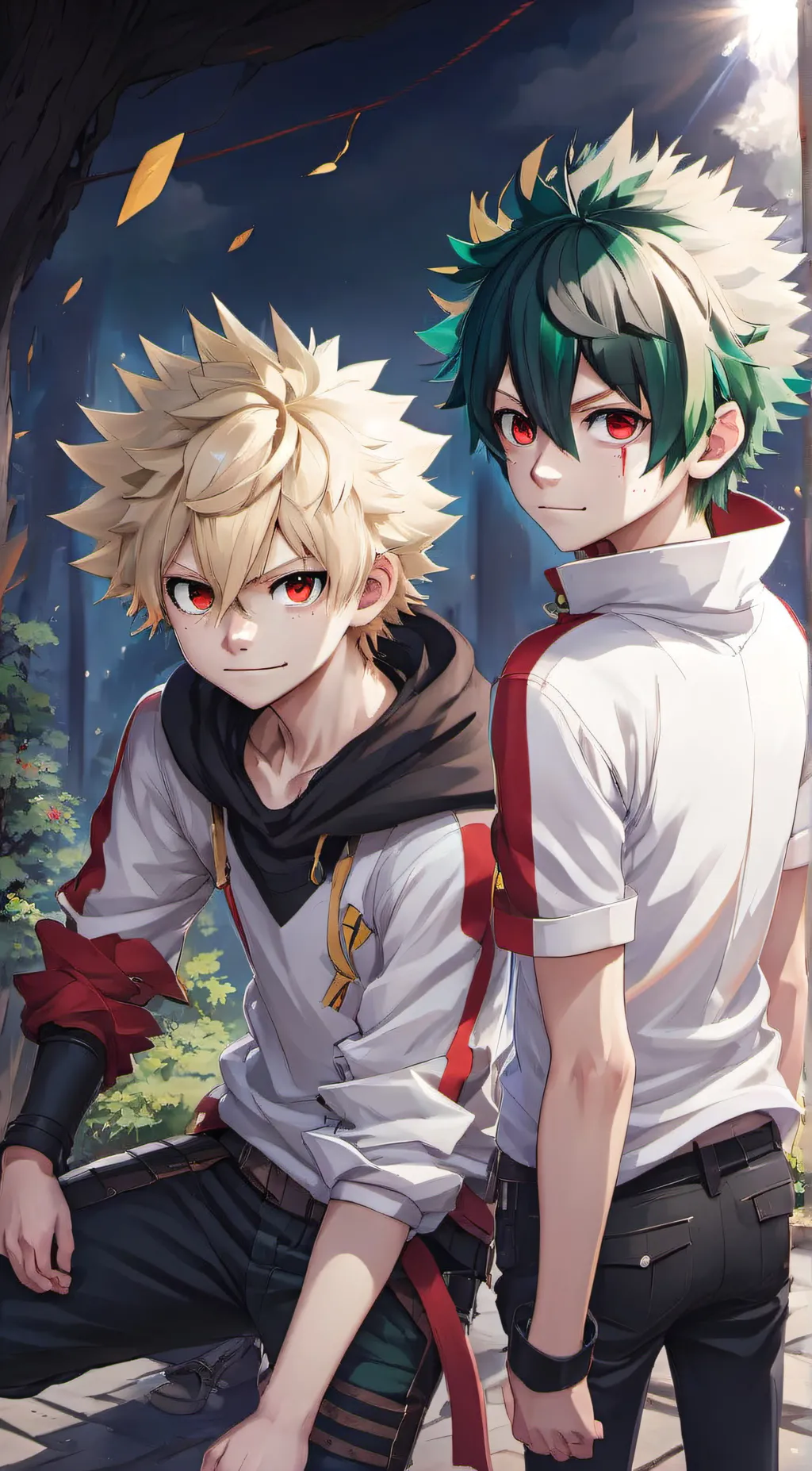 ai character: MHA Mission background