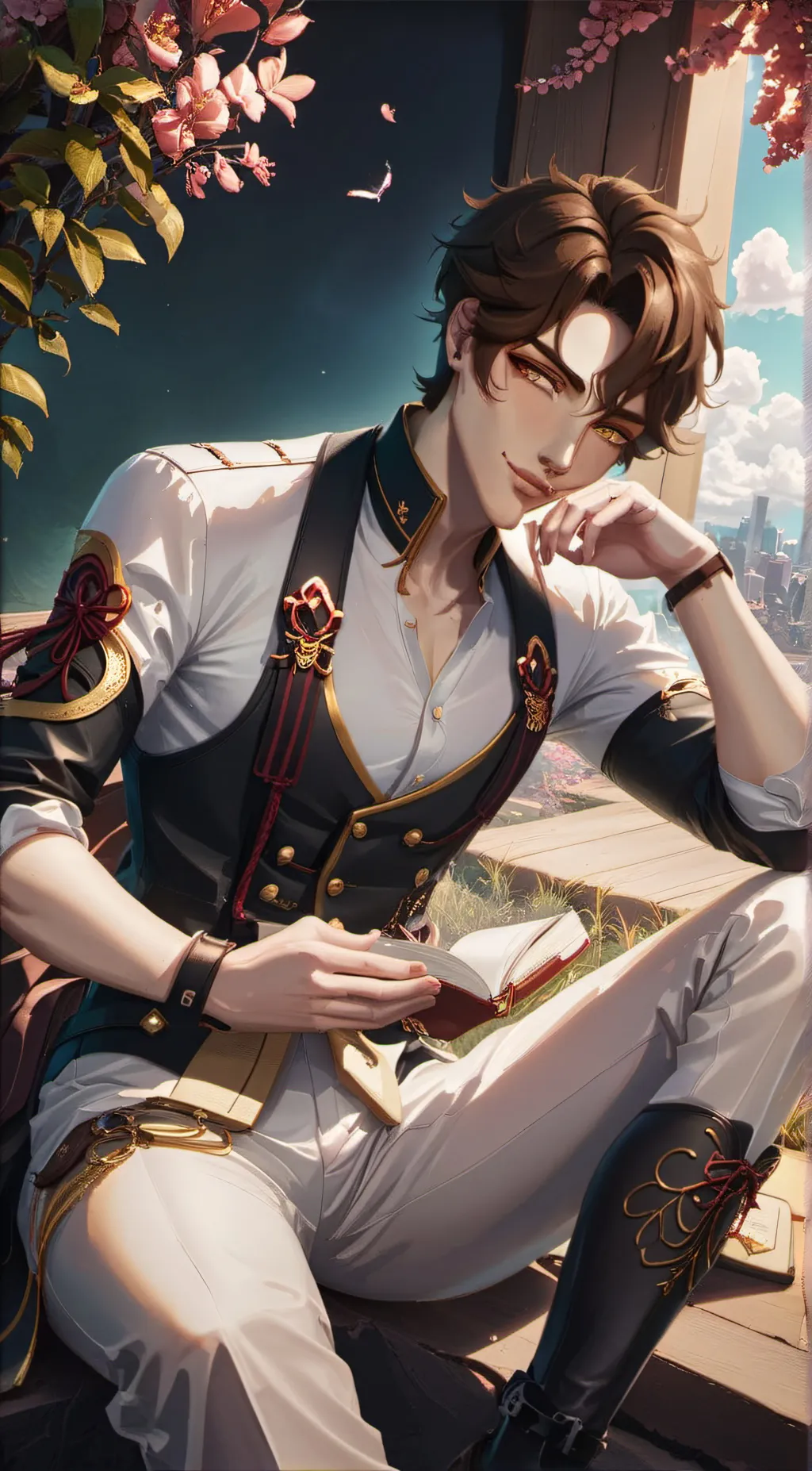 ai character: Michael Afton background