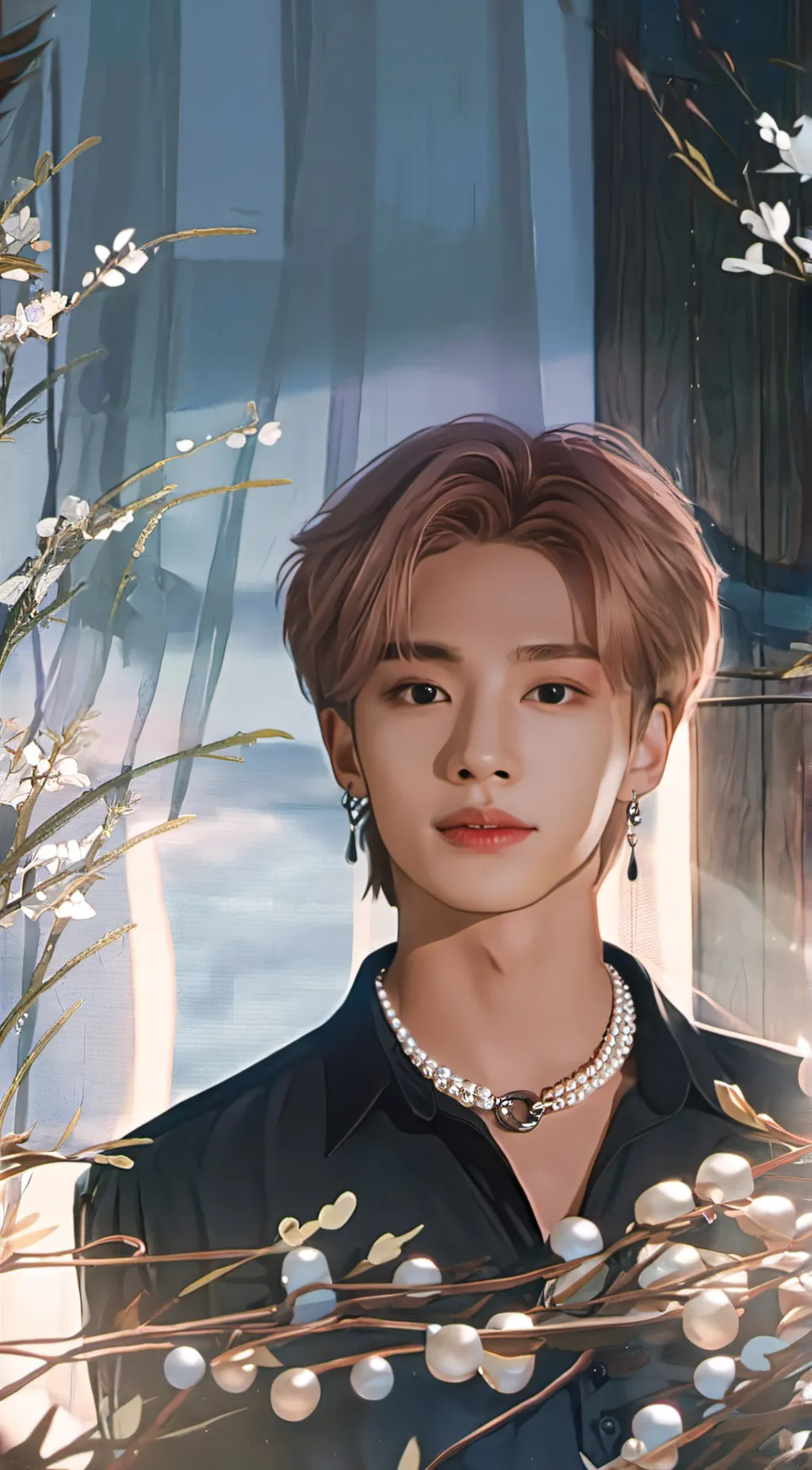 ai character: Hwang Hyunjin  background