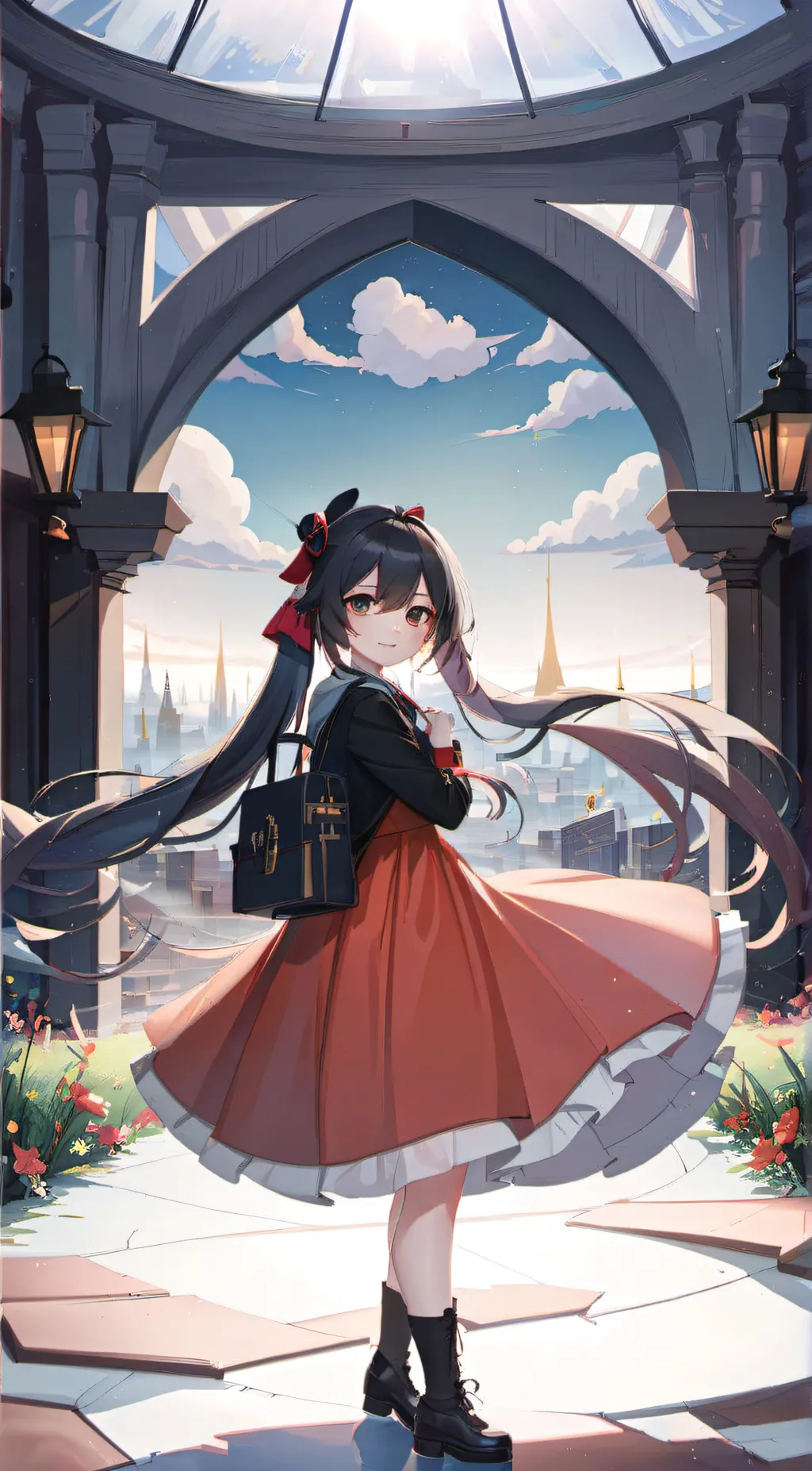 ai character: raire background