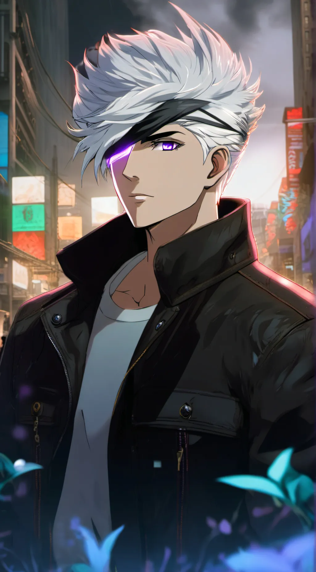 ai character: addam background