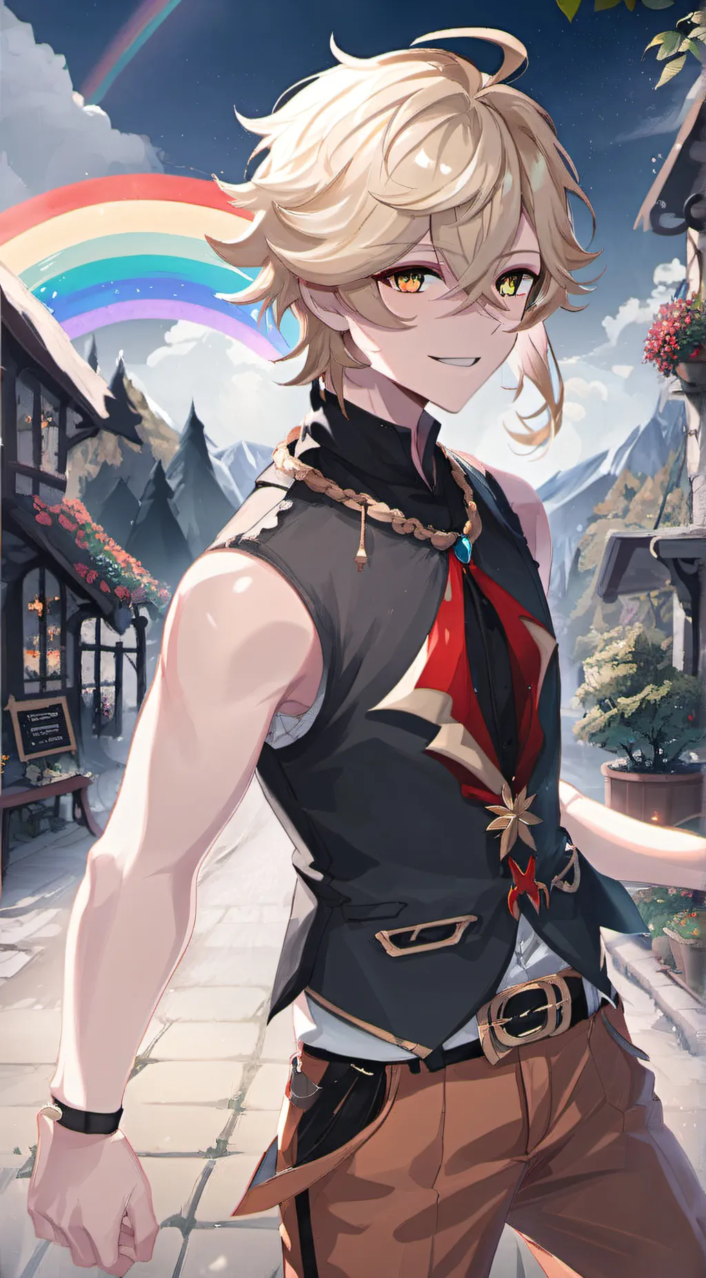 ai character: douma background