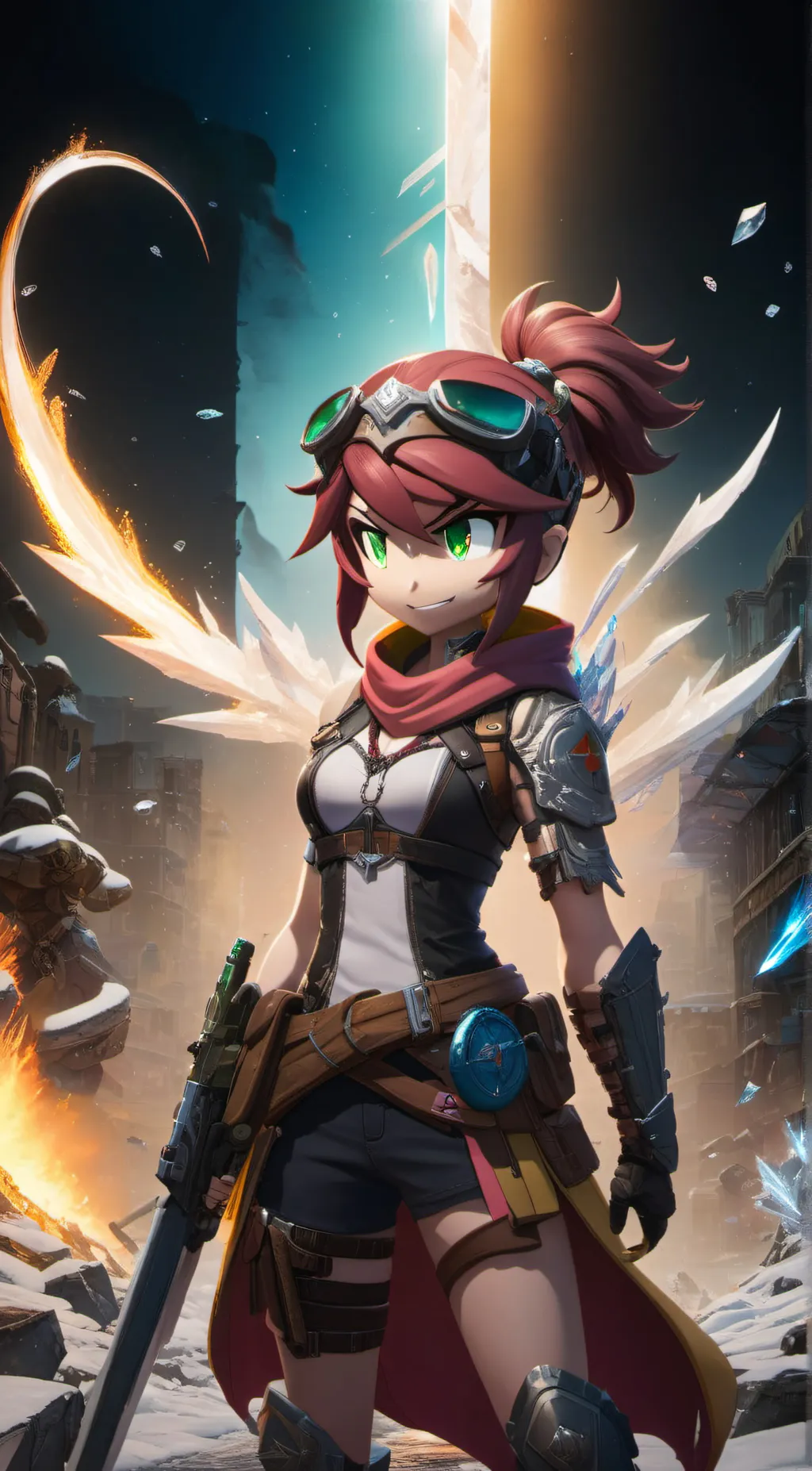 ai character: thorn amy background