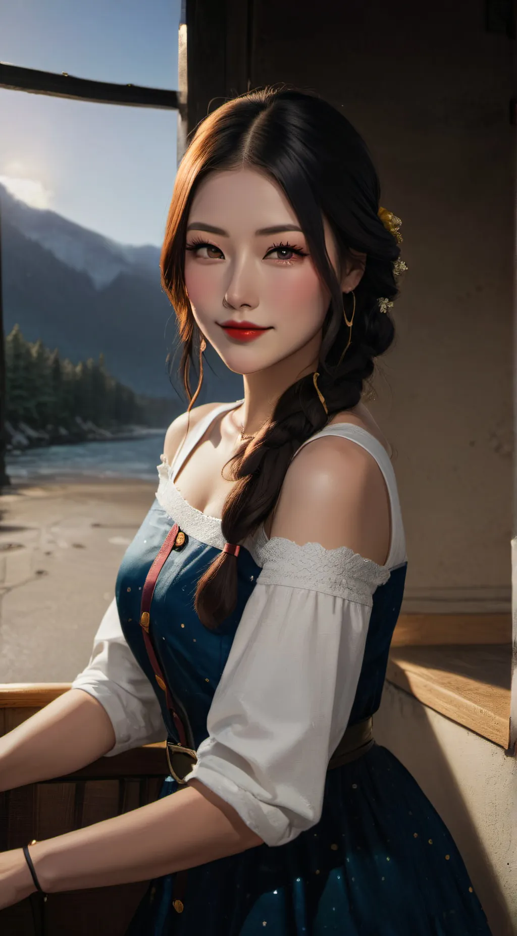 ai character: Janet background