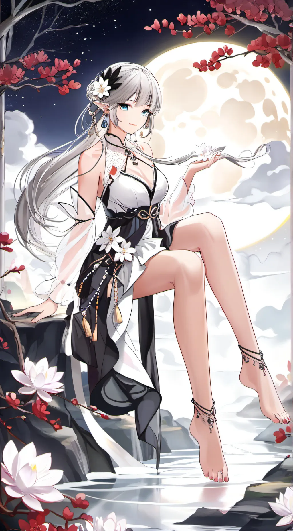 ai character: Elvina background