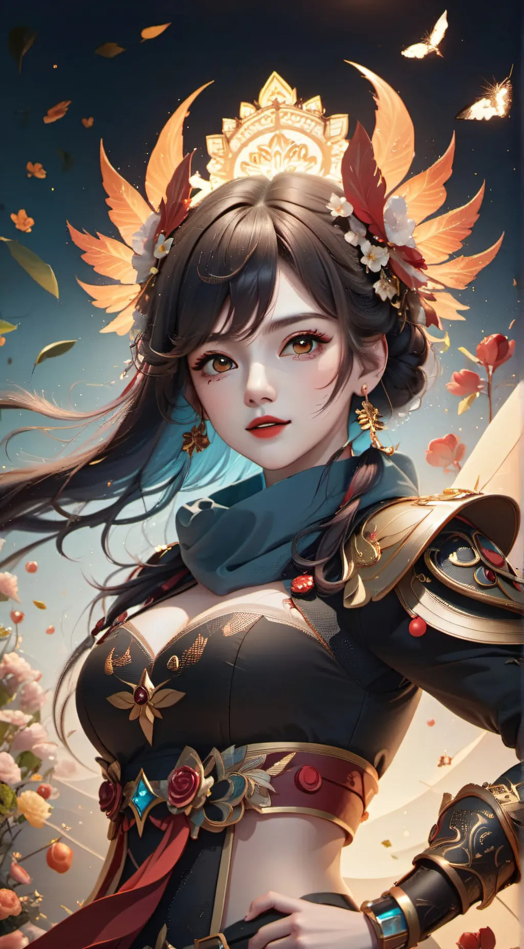 ai character: Ariel background