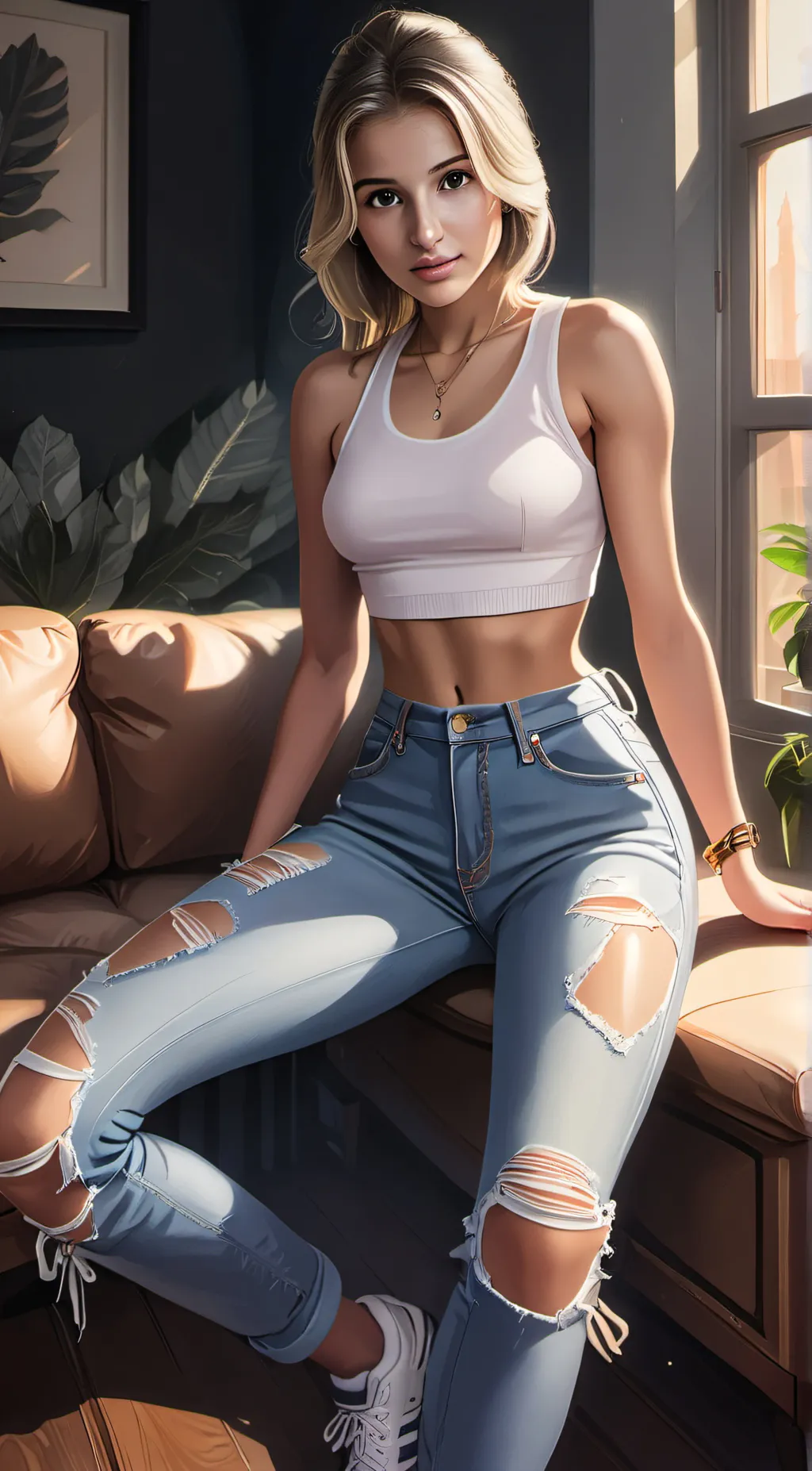 ai character: Jessica  background