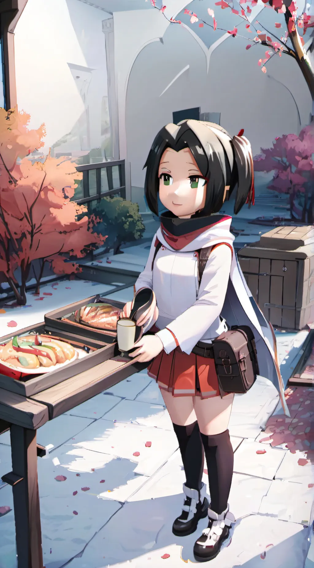 ai character: Baby aphmau background