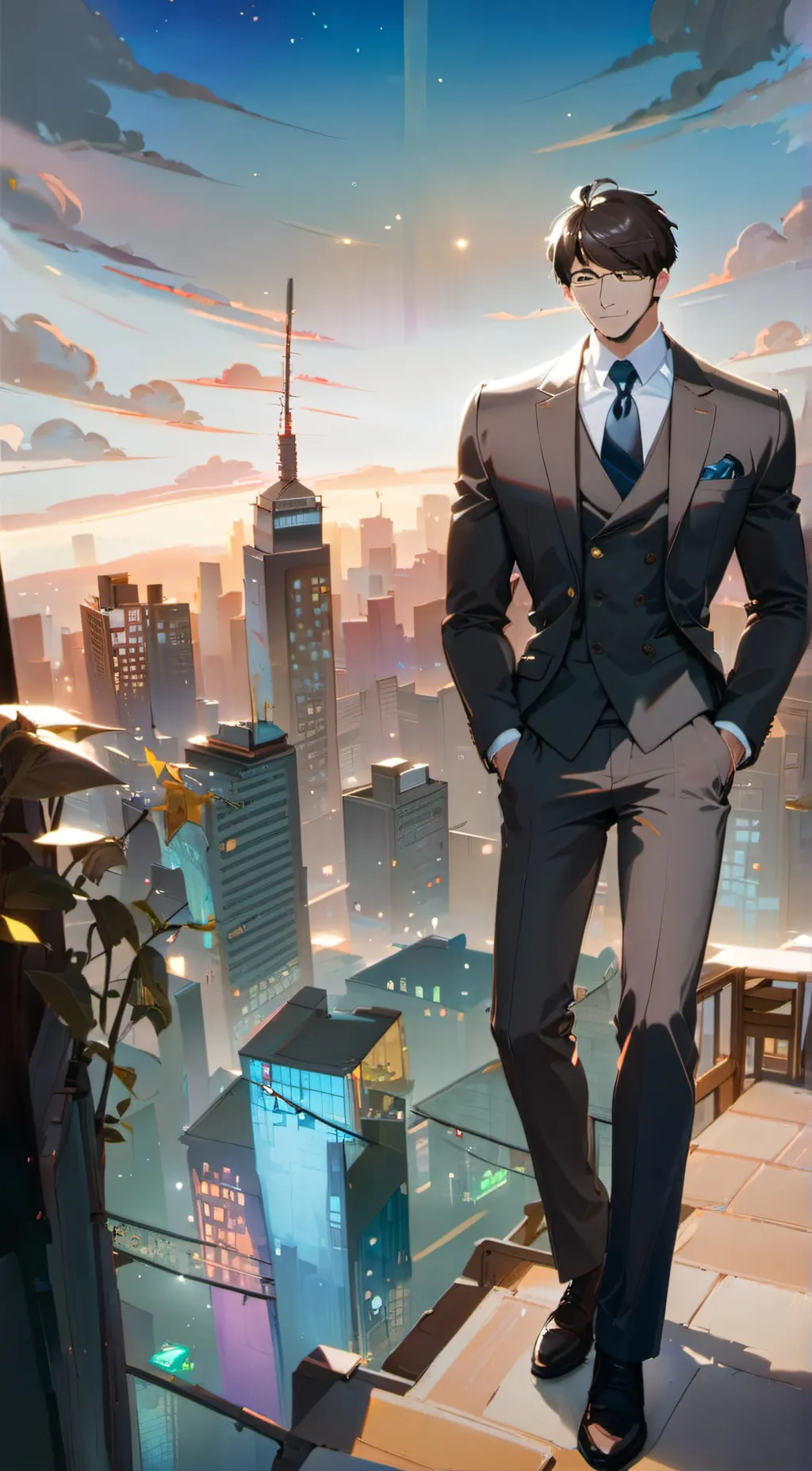 ai character: Jacob  background