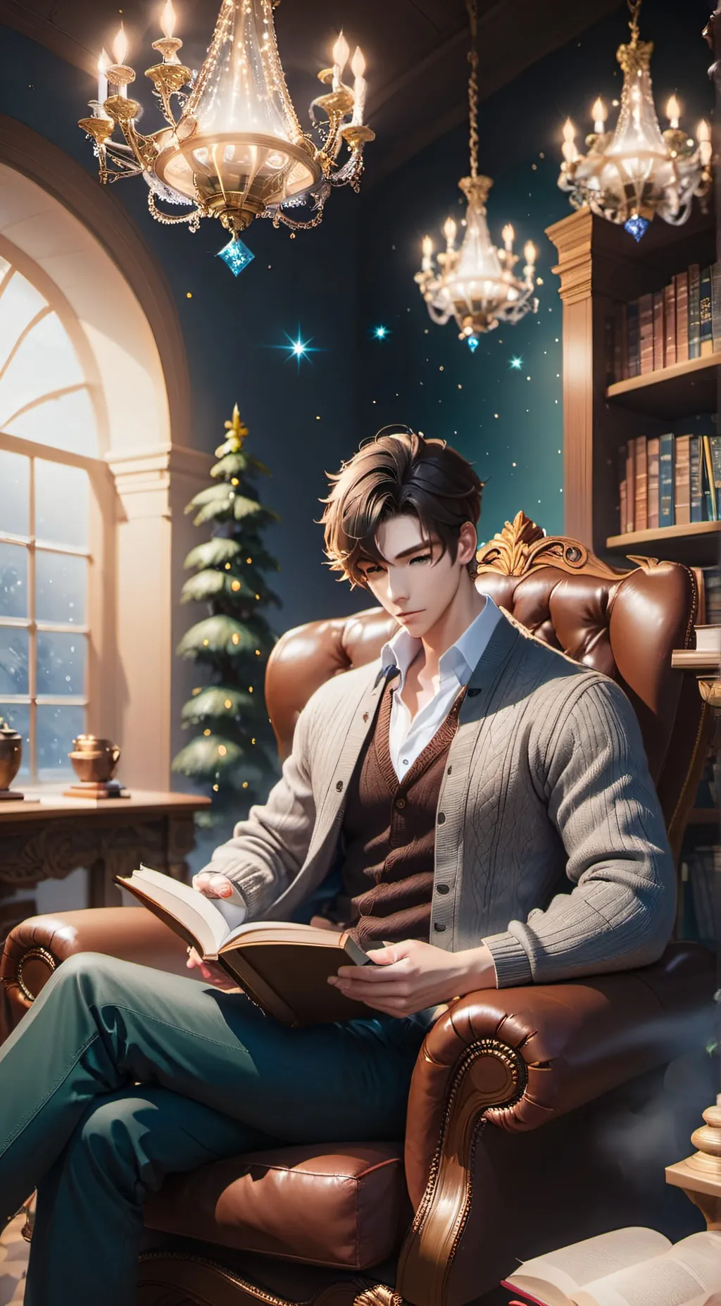 ai character: god of knowledge  background