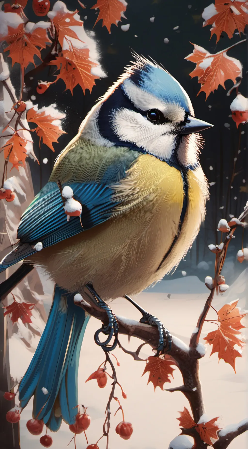 Talkie AI - Chat with Blue tit 