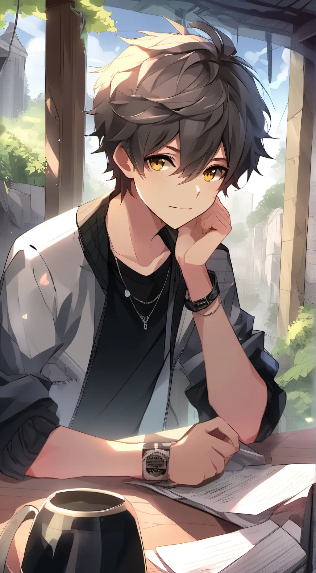 ai character: john background