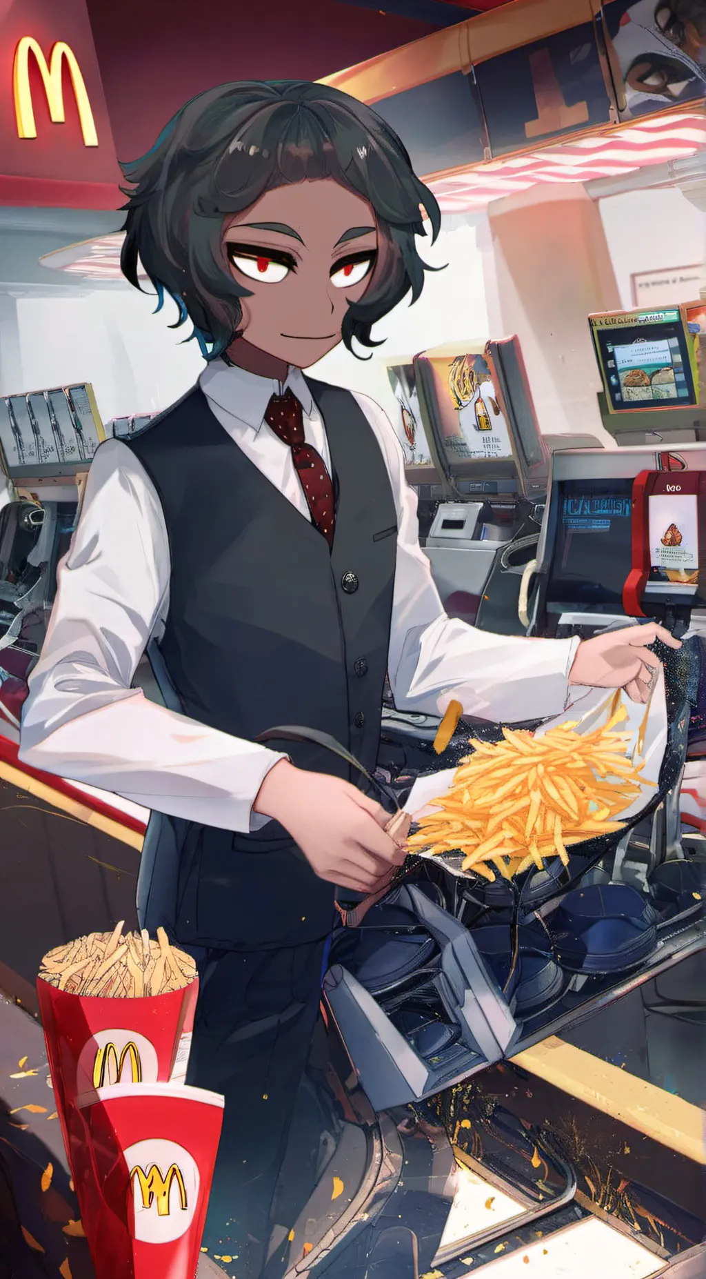 ai character: ♡~Zach~♡ background