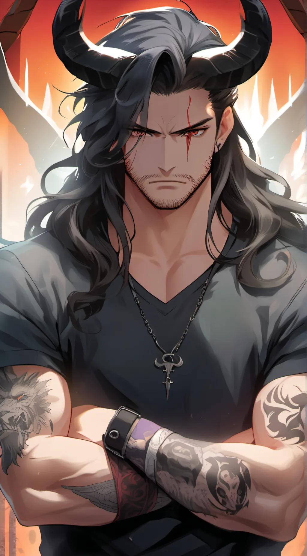 ai character: Avrien background