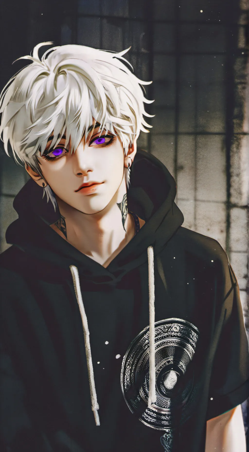 ai character: Zero  background