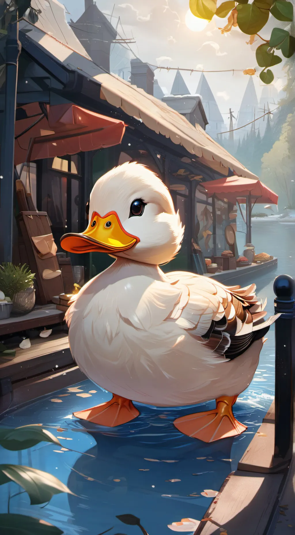 Talkie AI - Chat with buffy the duck