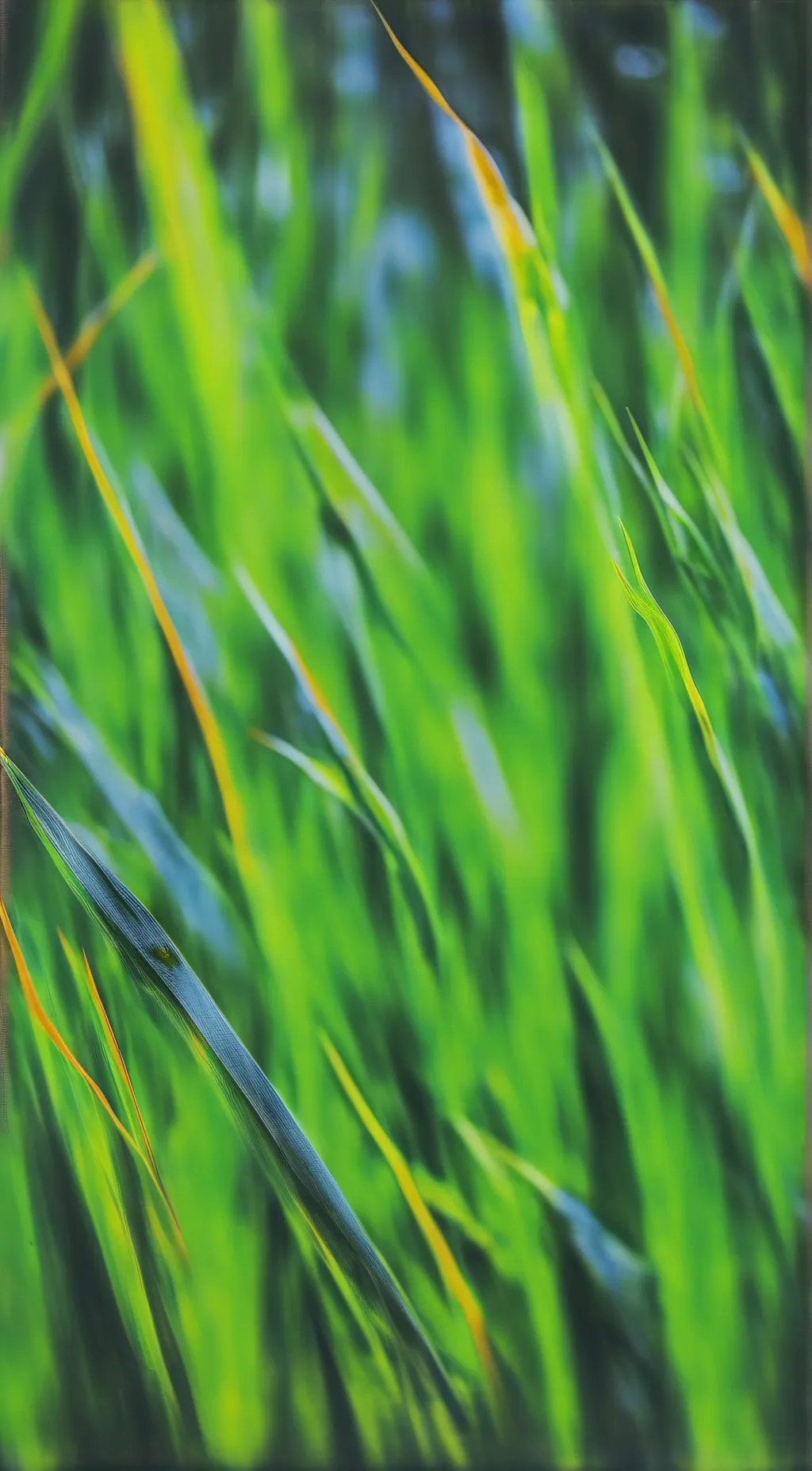 ai character: grass background