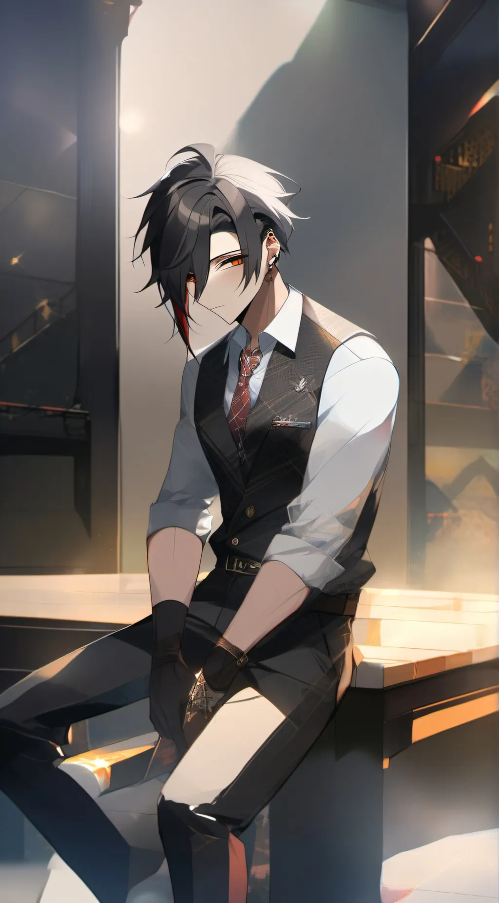 ai character: keito  background