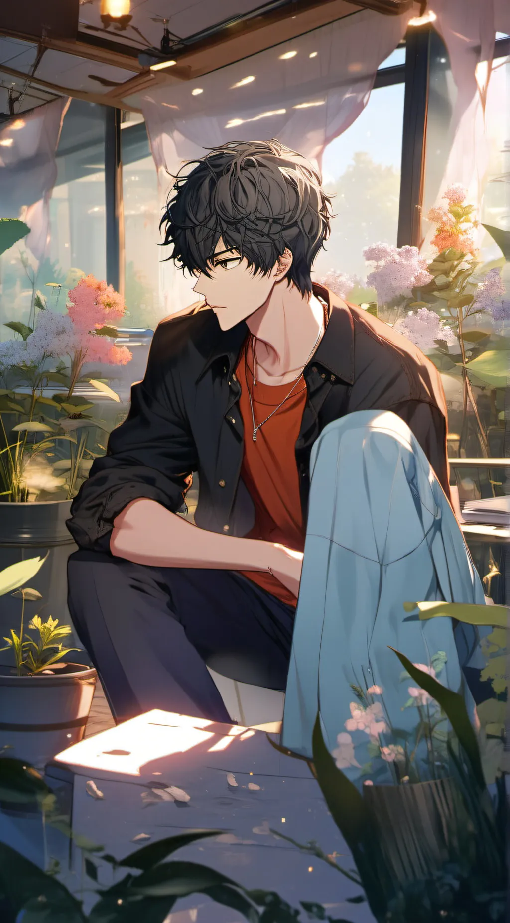 ai character: Cairo background