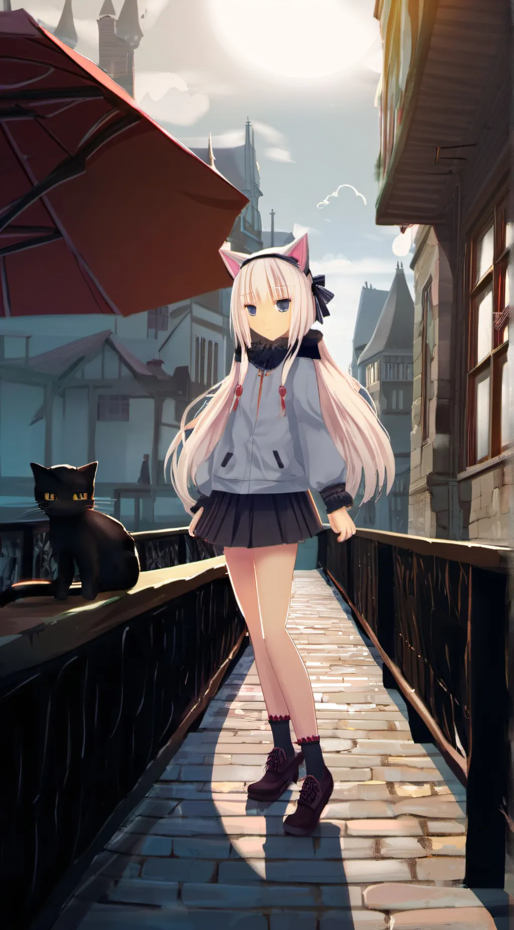 ai character: lily background