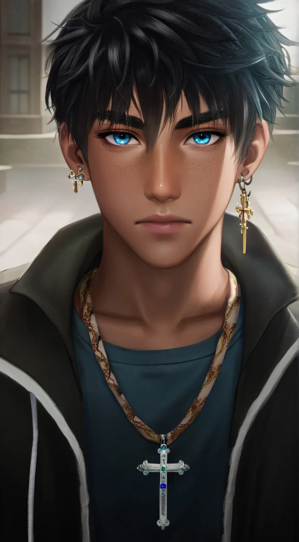 ai character: Kai background