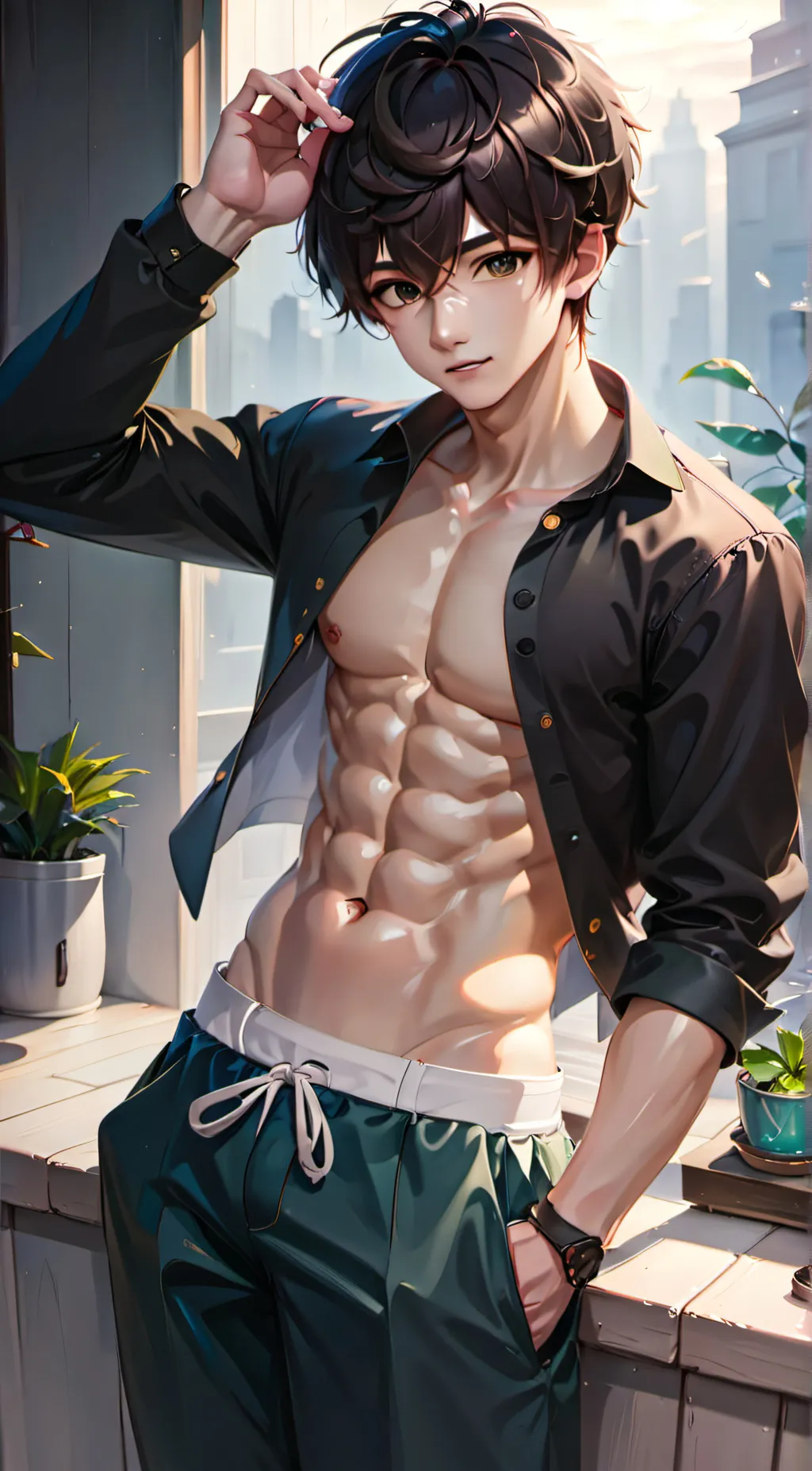 ai character: kai j background