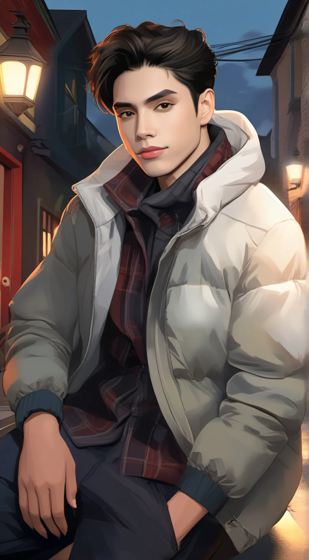 ai character: Stell background