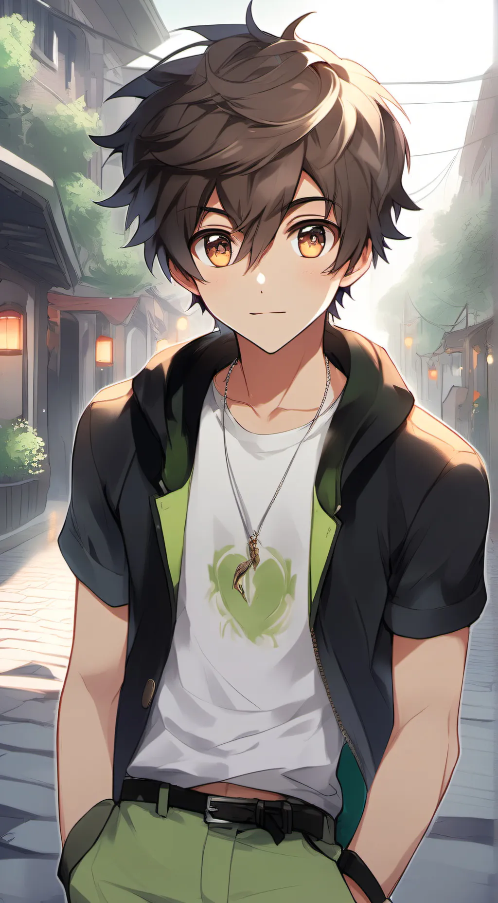 ai character: Zack background