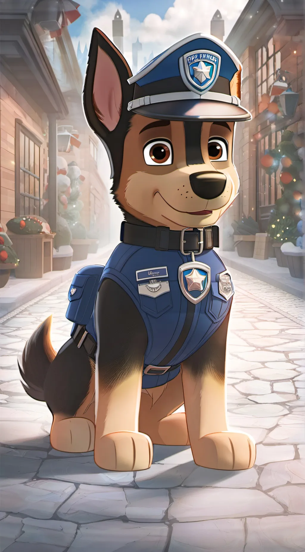 ai character: CHASE!!! background