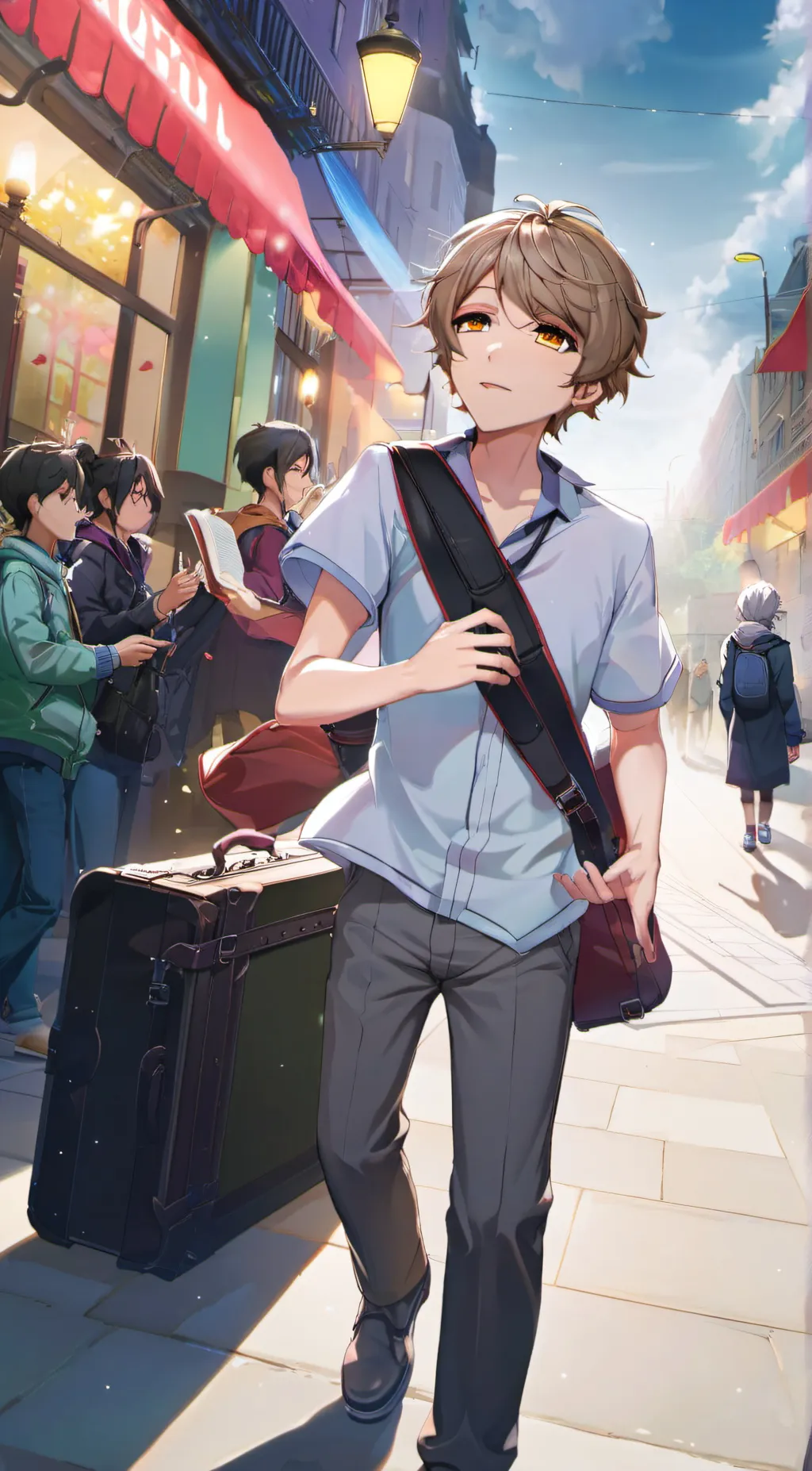 ai character: Nico background