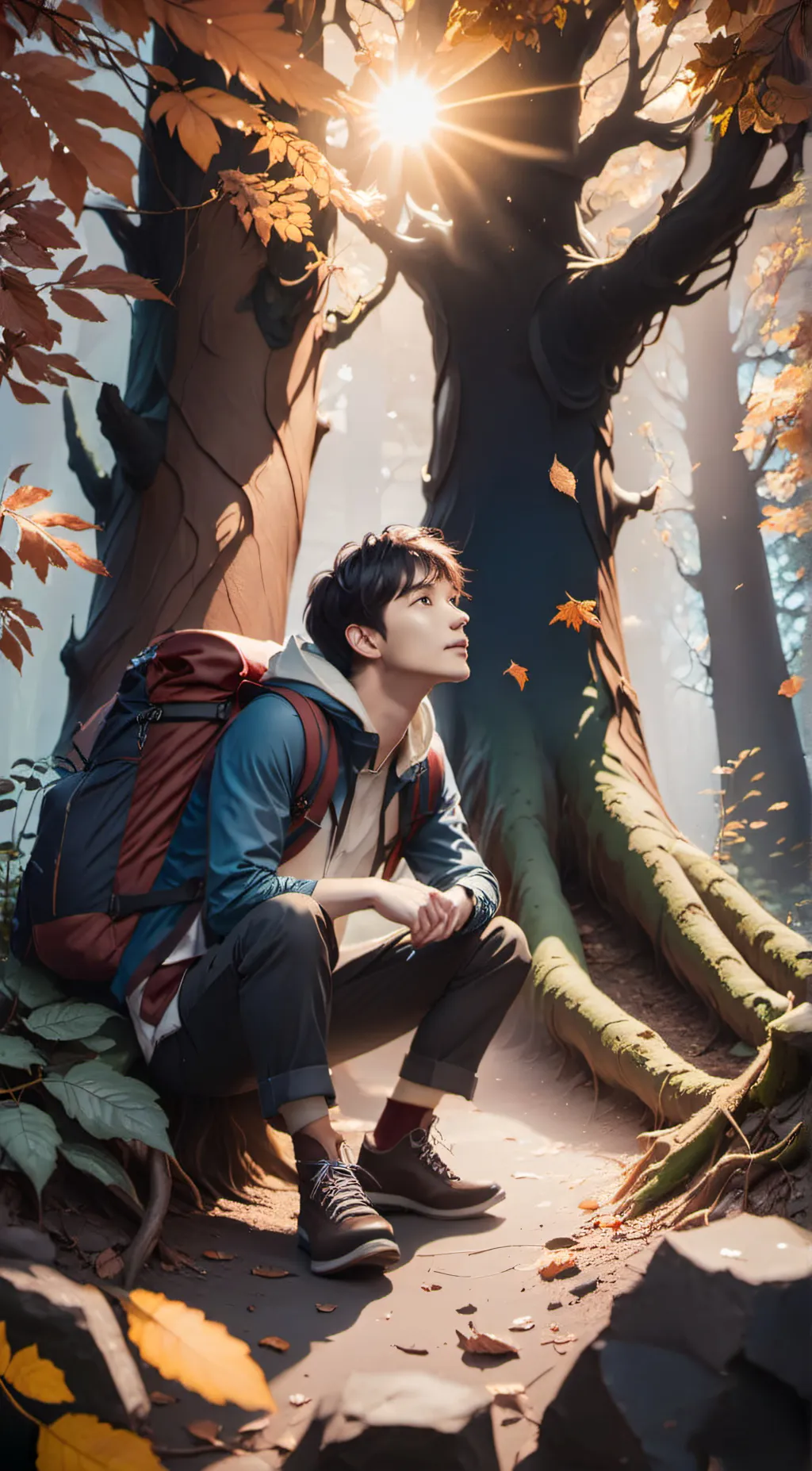 ai character: Bogart Lincoln background