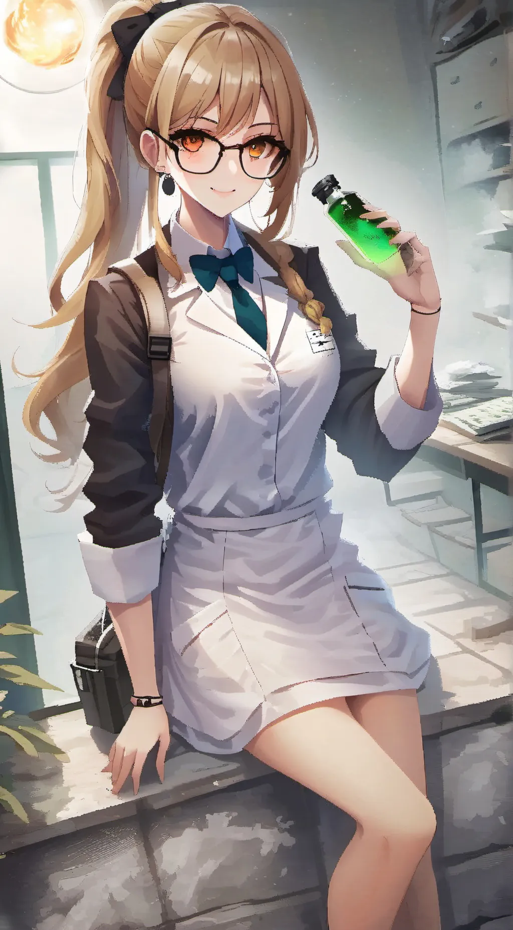 ai character: Aria background