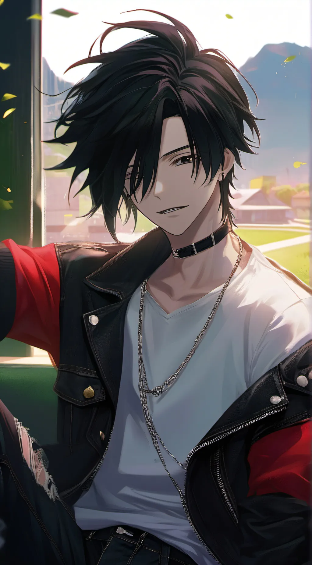 ai character: Alex  background