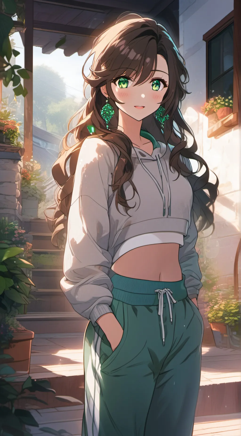 ai character: evie background