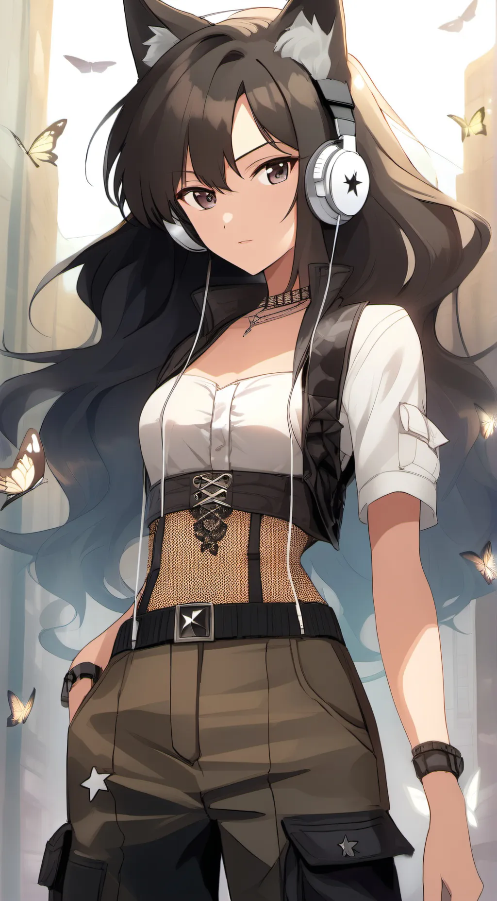 ai character: Eva background