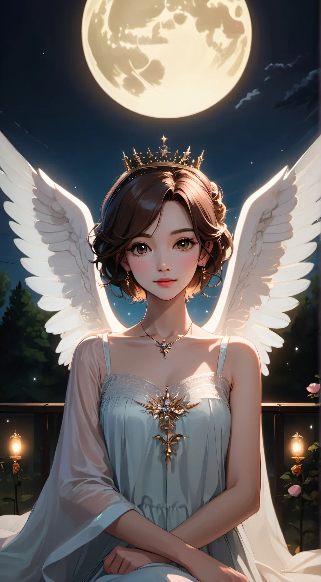 ai character: Gracia background