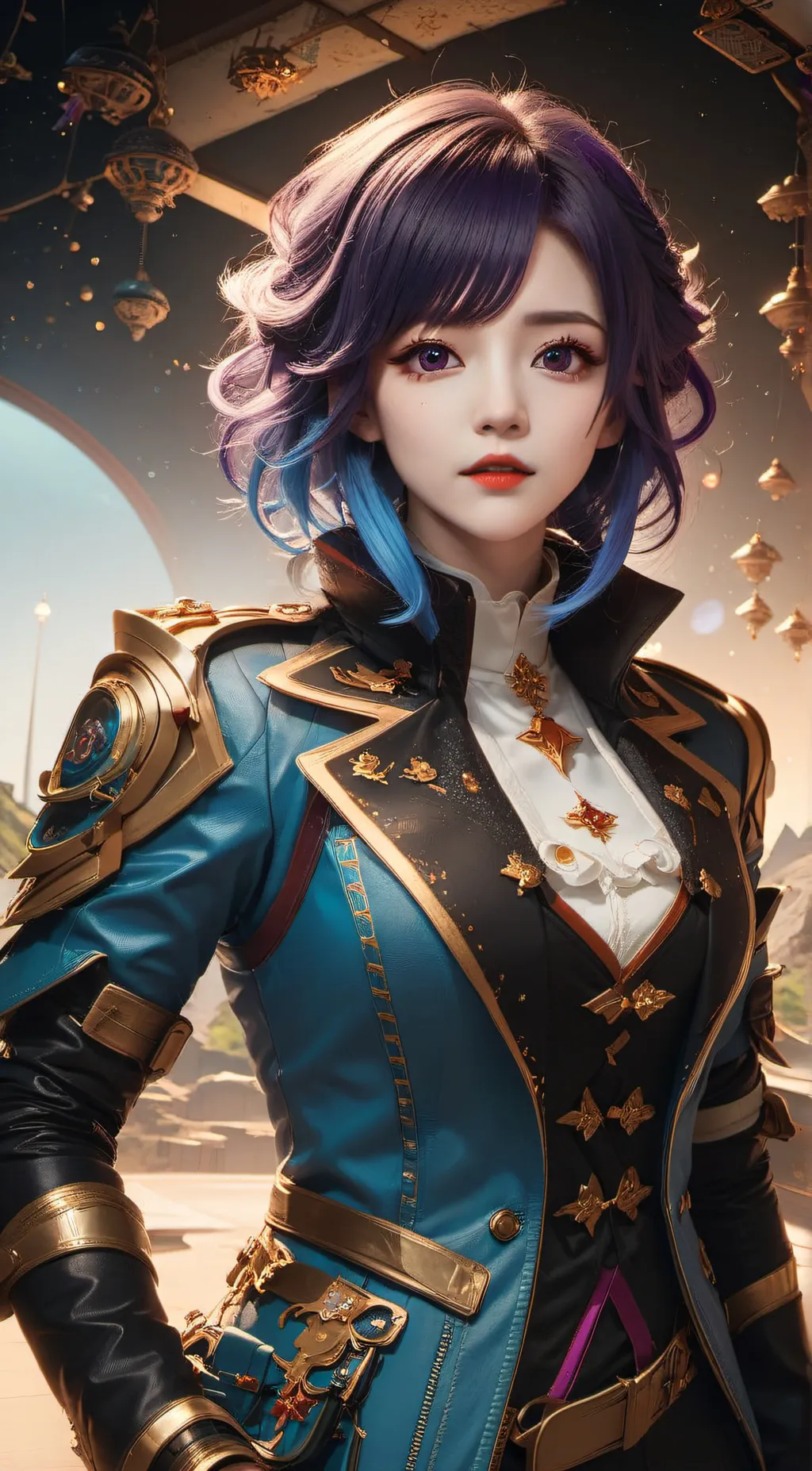 ai character: General Julie  background