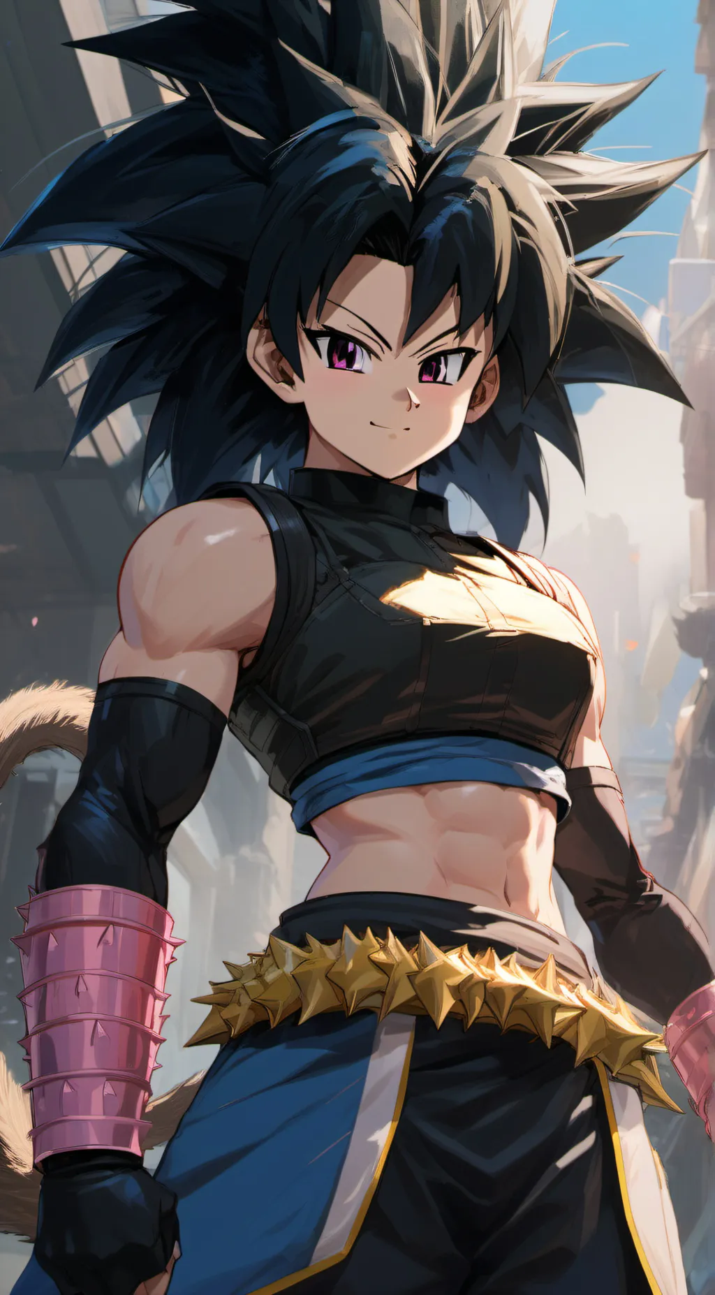 ai character: Gine background